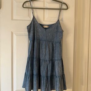 Leena Tiered Dress by Altar’d State Size Medium